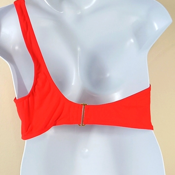 NEW Andie Bikini Top XXXL 3XL Swim Vacation Red POPP - Picture 3 of 5